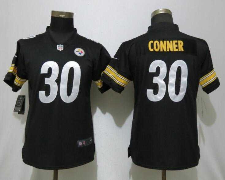 Women Nike Steelers 30 James Conner Black Vapor Untouchable Limited Jersey,We sell and wholesale Women Nike Steelers 30 James Conner Black Vapor Untouchable Limited Jersey on line form chian!
